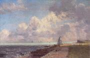 John Constable Harwich Lighthouse oil painting